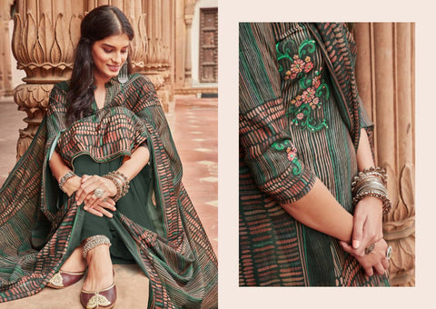 Sargam Print Presents Azeem Pashmina Printed Fancy Designer Salwar Kameez