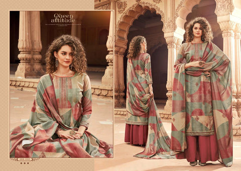 Sargam Prints Launched Aziz Pashmina Fancy Designer Salwar Kameez