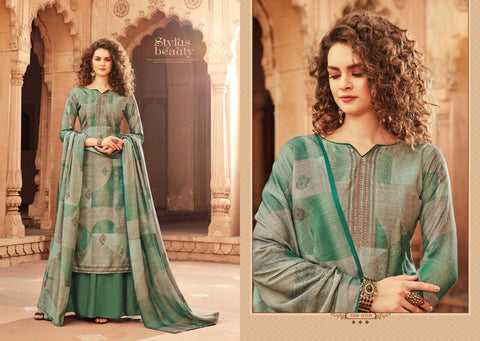 Sargam Prints Launched Aziz Pashmina Fancy Designer Salwar Kameez