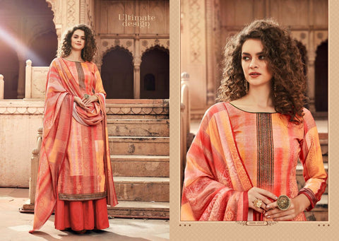 Sargam Prints Launched Aziz Pashmina Fancy Designer Salwar Kameez