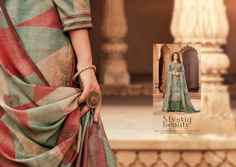 Sargam Prints Launched Aziz Pashmina Fancy Designer Salwar Kameez