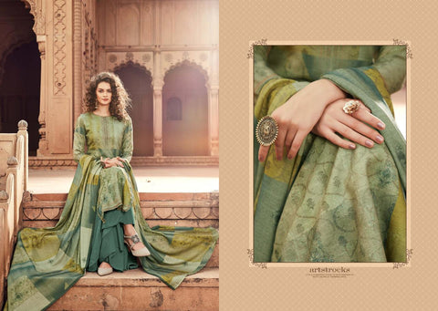 Sargam Prints Launched Aziz Pashmina Fancy Designer Salwar Kameez