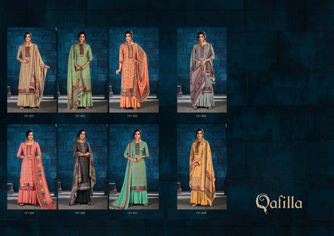 Sargam Prints Presents Qafilla Pure Pashmina Printed Fancy Designer Salwar Kameez