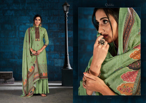 Sargam Prints Presents Qafilla Pure Pashmina Printed Fancy Designer Salwar Kameez