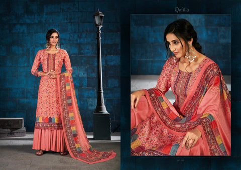 Sargam Prints Presents Qafilla Pure Pashmina Printed Fancy Designer Salwar Kameez