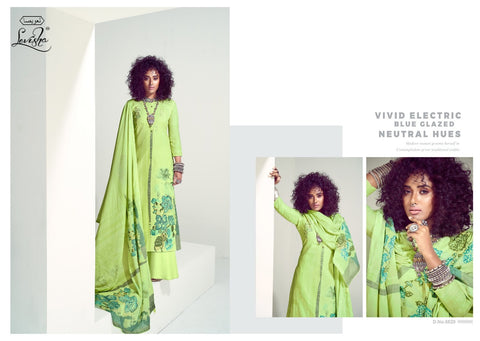 Levisha Sartaaj Lawn Cotton Printed Collection Salwar Suits