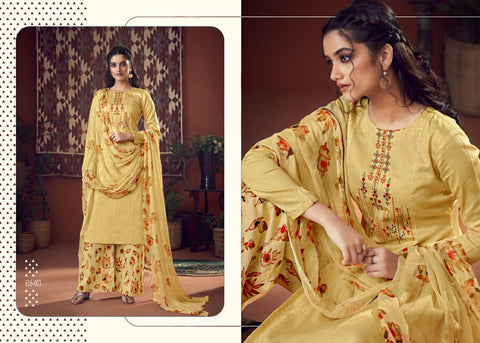 Belliza Designer Studio Sehmat Jam Cotton Designer Embroidery Salwar Kameez
