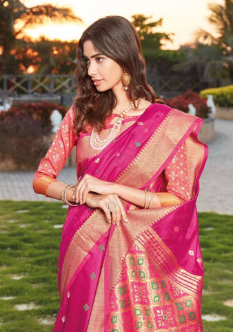 Shangrila Presents Ramaiya Silk Fancy Designer Sarees And Blouse