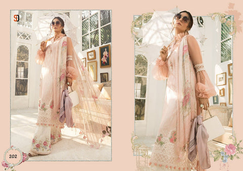 Shraddha Designer M Prints Vol 2 Cotton Embroidery Work Salwar Kameez
