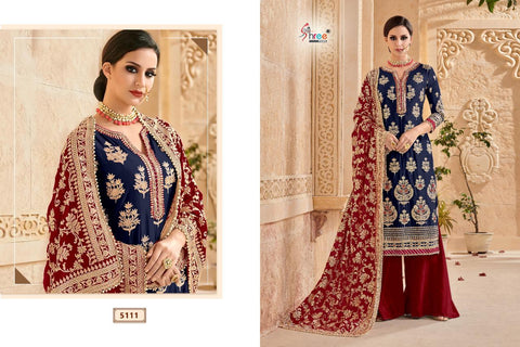 Shree Fab Presents Mutiyaar Gold Fox Georgette Pakistani Salwar Suits