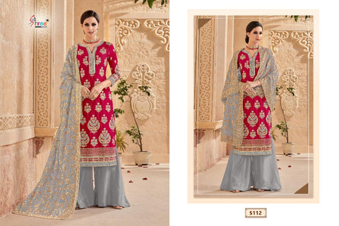 Shree Fab Presents Mutiyaar Gold Fox Georgette Pakistani Salwar Suits