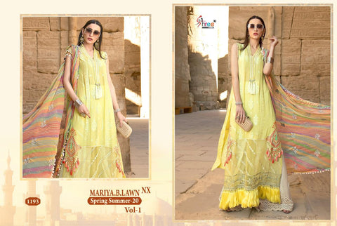 Shree Fabs Mariya B Spring Summer 20 Vol 1 Nx Pakistani Suits