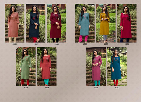 Shubh Nx Presents  Poshak Vol 2 Pakistani Fancy Designer Kurtis