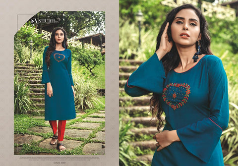 Shubh Nx Presents  Poshak Vol 2 Pakistani Fancy Designer Kurtis