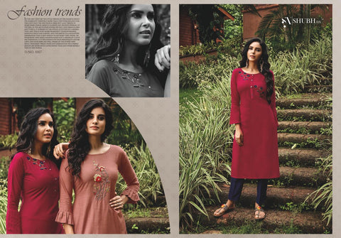 Shubh Nx Presents  Poshak Vol 2 Pakistani Fancy Designer Kurtis