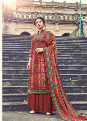 Siddhi Sagar Presents Sofia Pure Pashmina Printed Fancy Designer Salwar Kameez