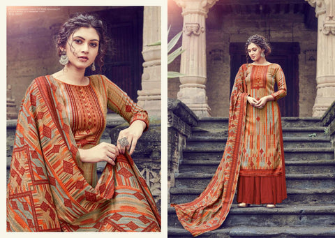Siddhi Sagar Presents Sofia Pure Pashmina Printed Fancy Designer Salwar Kameez