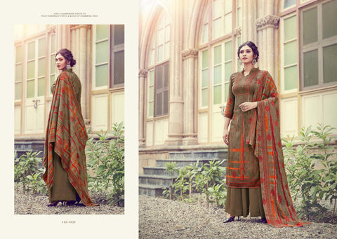 Siddhi Sagar Presents Sofia Pure Pashmina Printed Fancy Designer Salwar Kameez