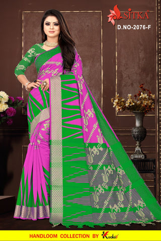 Sitka Launched Rawdi 2076 Cotton Silk Casual Wear Sarees