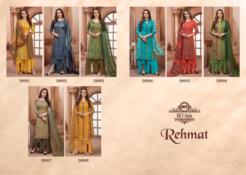 Skt Suits Launched Rehmat Pashmina Printed Fancy Designer Salwar Kameez