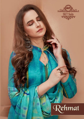 Skt Suits Launched Rehmat Pashmina Printed Fancy Designer Salwar Kameez