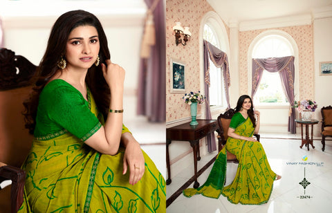 VINAY SHEESHA STARWALK VOL 54 DESIGNER PARTYWEAR GEORGETTE SAREES