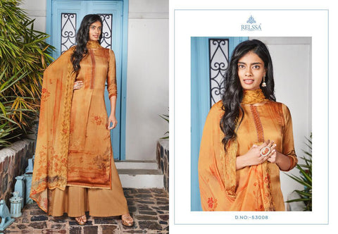 Relssa Suchitra Chinon Silk Casual Wear Salwar Suit