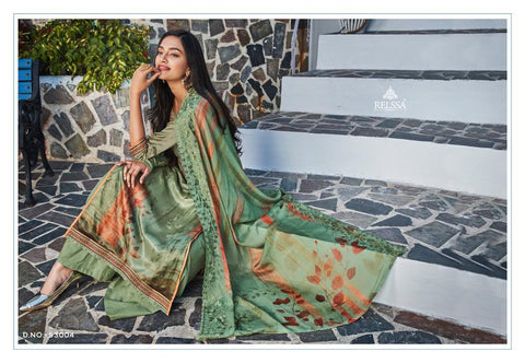 Relssa Suchitra Chinon Silk Casual Wear Salwar Suit