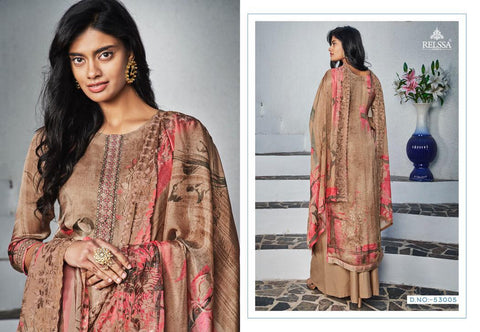 Relssa Suchitra Chinon Silk Casual Wear Salwar Suit