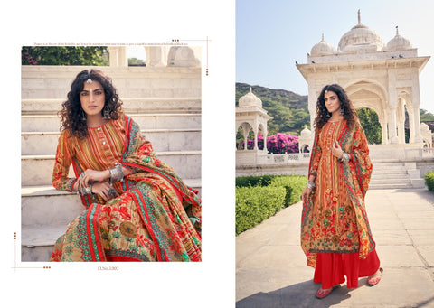 Sumyra Presents Taj Pure Pashmina Printed Fancy Designer Salwar Kameez
