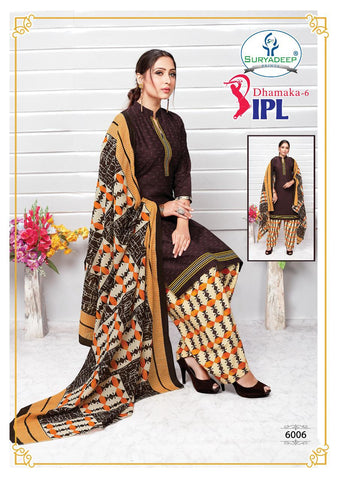 Suryadeep IPL Dhamaka Cotton Daily Wear Salwar Suit