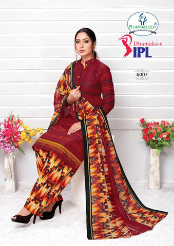 Suryadeep IPL Dhamaka Cotton Daily Wear Salwar Suit