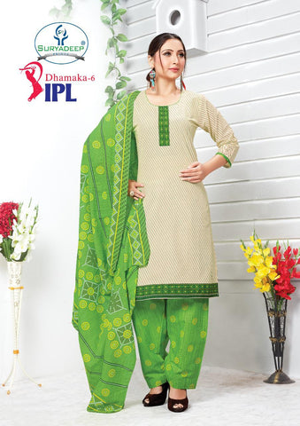 Suryadeep IPL Dhamaka Cotton Daily Wear Salwar Suit