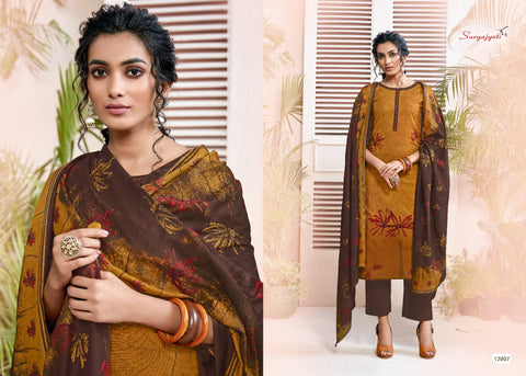 SURYAJYOTI PRESENTS NARGIS VOL 12 COTTON SALWAR SUIT COLLECTION