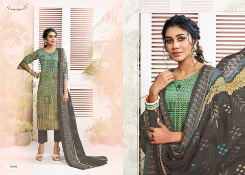 SURYAJYOTI PRESENTS NARGIS VOL 12 COTTON SALWAR SUIT COLLECTION