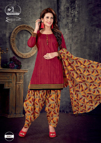Miss World Sweet Girl Vol 8 Casual Cotton Daily Wear Salwar Kameez