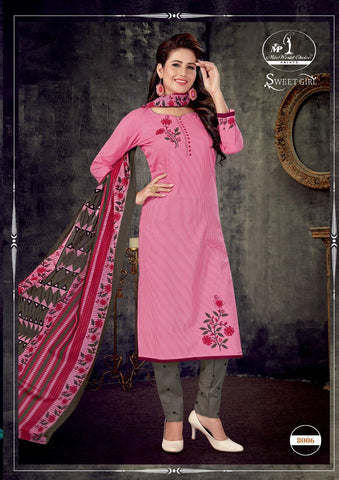Miss World Sweet Girl Vol 8 Casual Cotton Daily Wear Salwar Kameez