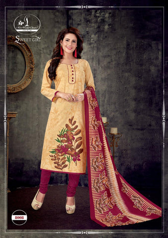Miss World Sweet Girl Vol 8 Casual Cotton Daily Wear Salwar Kameez