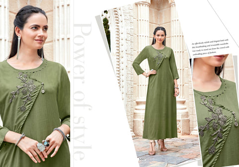Sweety Fashion Presents Cyclone Vol 5 Pure Rayon Designer Kurtis Collection