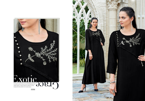 Sweety Fashion Presents Cyclone Vol 5 Pure Rayon Designer Kurtis Collection