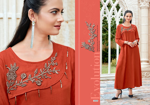 Sweety Fashion Presents Cyclone Vol 5 Pure Rayon Designer Kurtis Collection