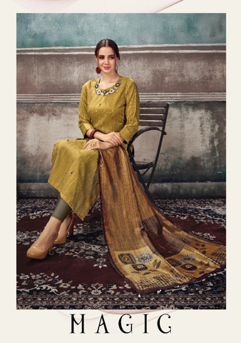 Sweety Fashion Magic Silky Fancy Designer Kurtis Collections