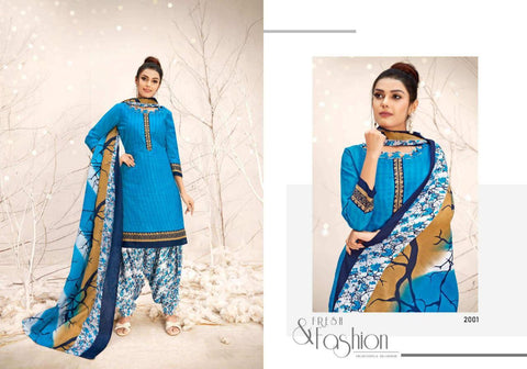 Sweety Fashion Soft Cotton Fancy Designer Salwar Suit