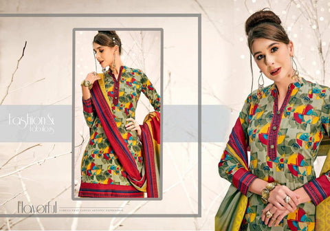 Sweety Fashion Soft Cotton Fancy Designer Salwar Suit