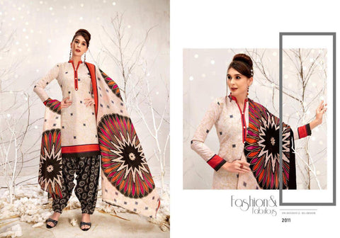 Sweety Fashion Soft Cotton Fancy Designer Salwar Suit