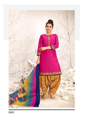Sweety Fashion Soft Cotton Fancy Designer Salwar Suit