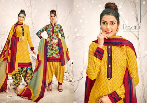 Sweety Fashion Soft Cotton Fancy Designer Salwar Suit