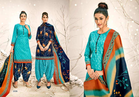 Sweety Fashion Soft Cotton Fancy Designer Salwar Suit