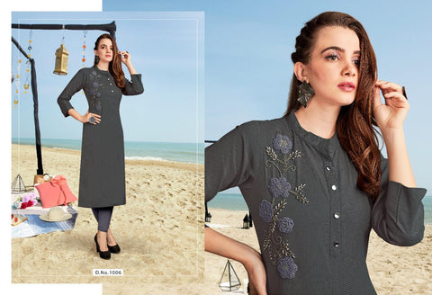 Sweety Fashion Presents Sky Rayon Fancy Designer Kurtis Collection