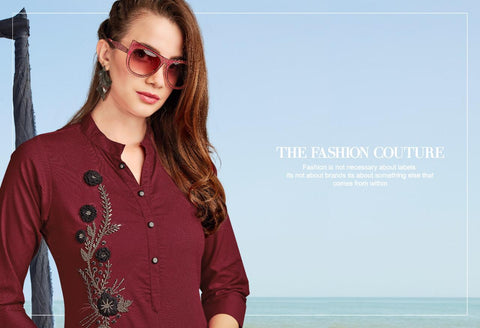 Sweety Fashion Presents Sky Rayon Fancy Designer Kurtis Collection